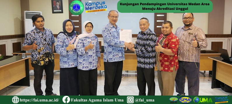 Kunjungan Pendampingan Universitas Medan Area Menuju Akreditasi Unggul