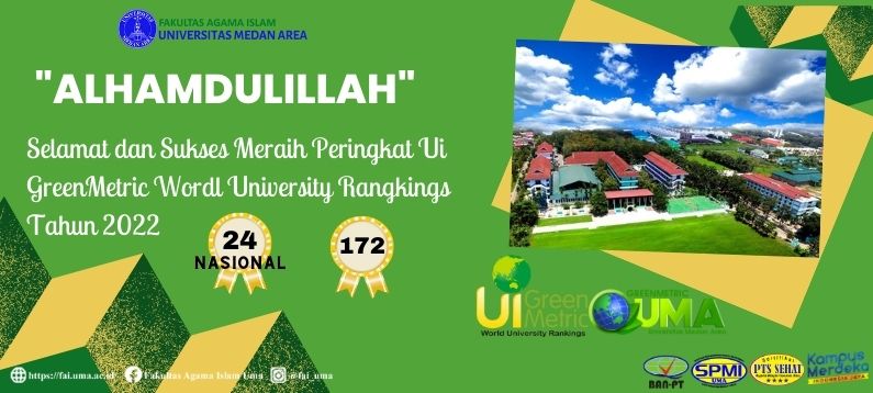 Berita UMA Sukses Meraih Rangking 24 Pada UI GreenMetric World University Ranking 2022