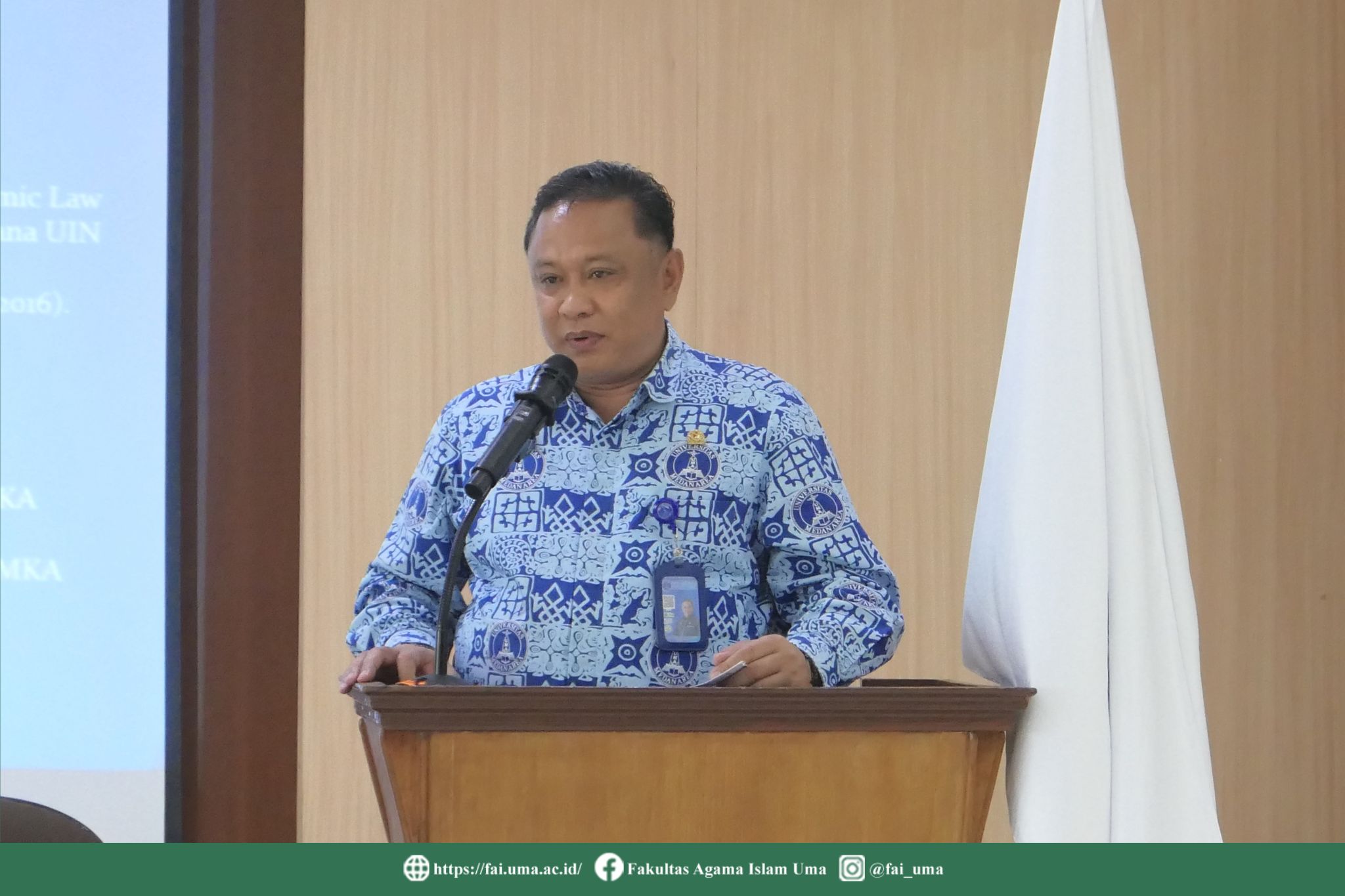 Bapak WR 3 Seminar Tentang Perlindungan Saksi Dan Korban Dalam Perspektif Hukum Islam Serta Kedudukannya Dalam Sistem Peradilan Pidana Indonesia