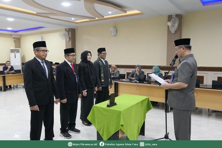 rektor-melantik-fungsionaris-universitas-medan-area-tahun-2023