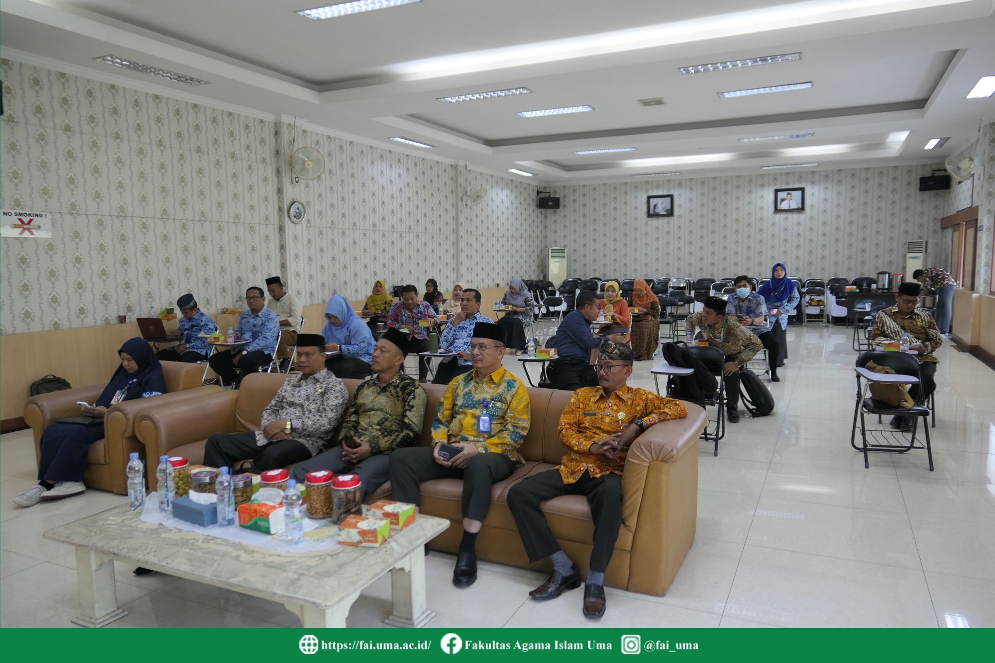 Audiens workshop penyusunan kurikulum perguruan tinggi PAI UMA WEB