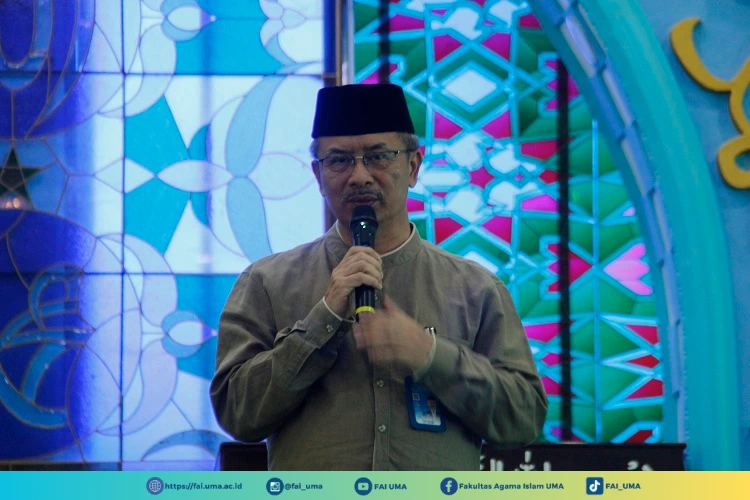 sambutan-rektor-uma-pada-pengajian-tentang-motivasi-beramal-untuk-sukses-dunia-dan-akhirat