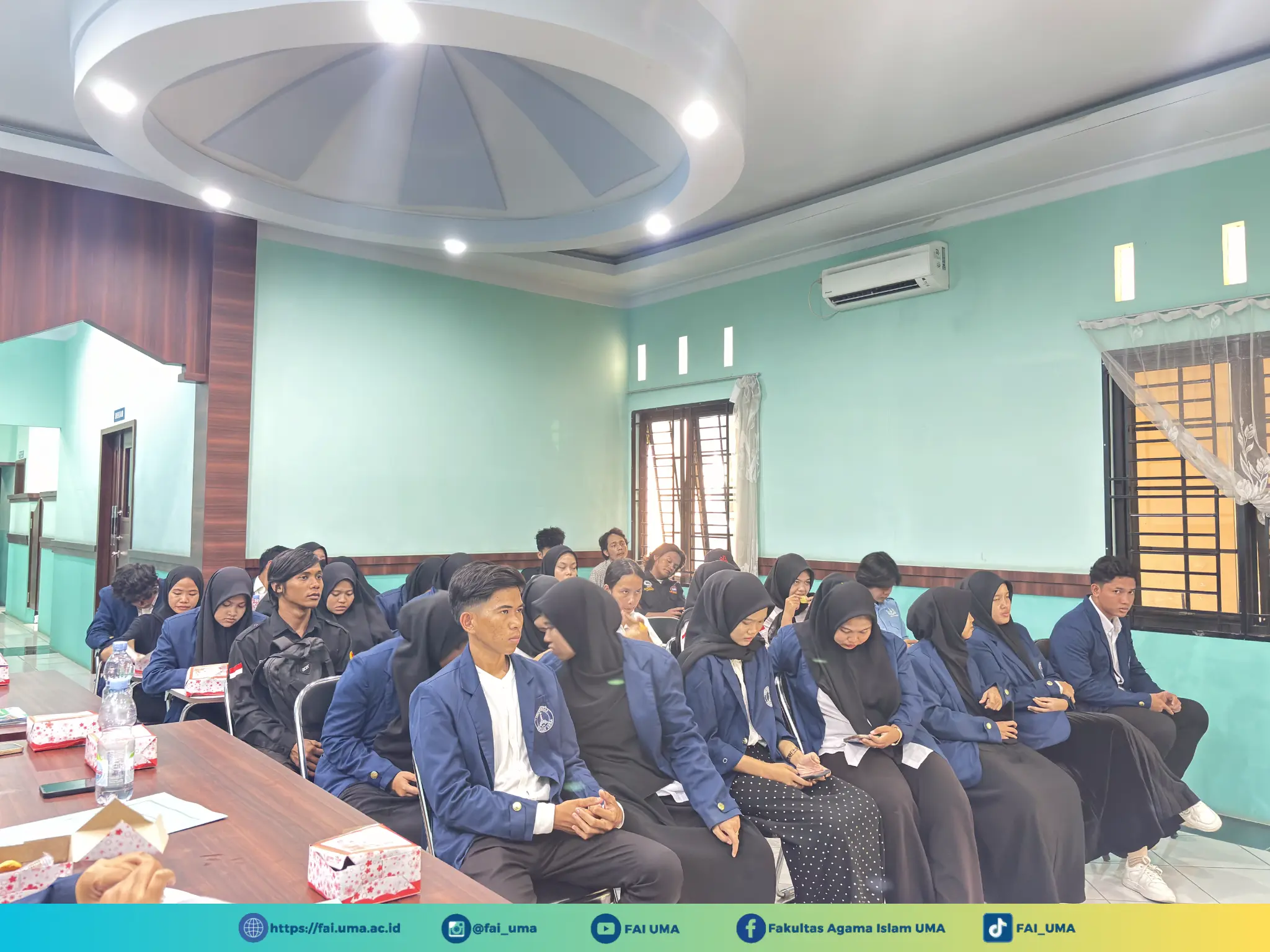 Peserta Kegiatan Pelantikan HMJ Periode 2024-2025 Prodi Pendidikan Agama Islam UMA
