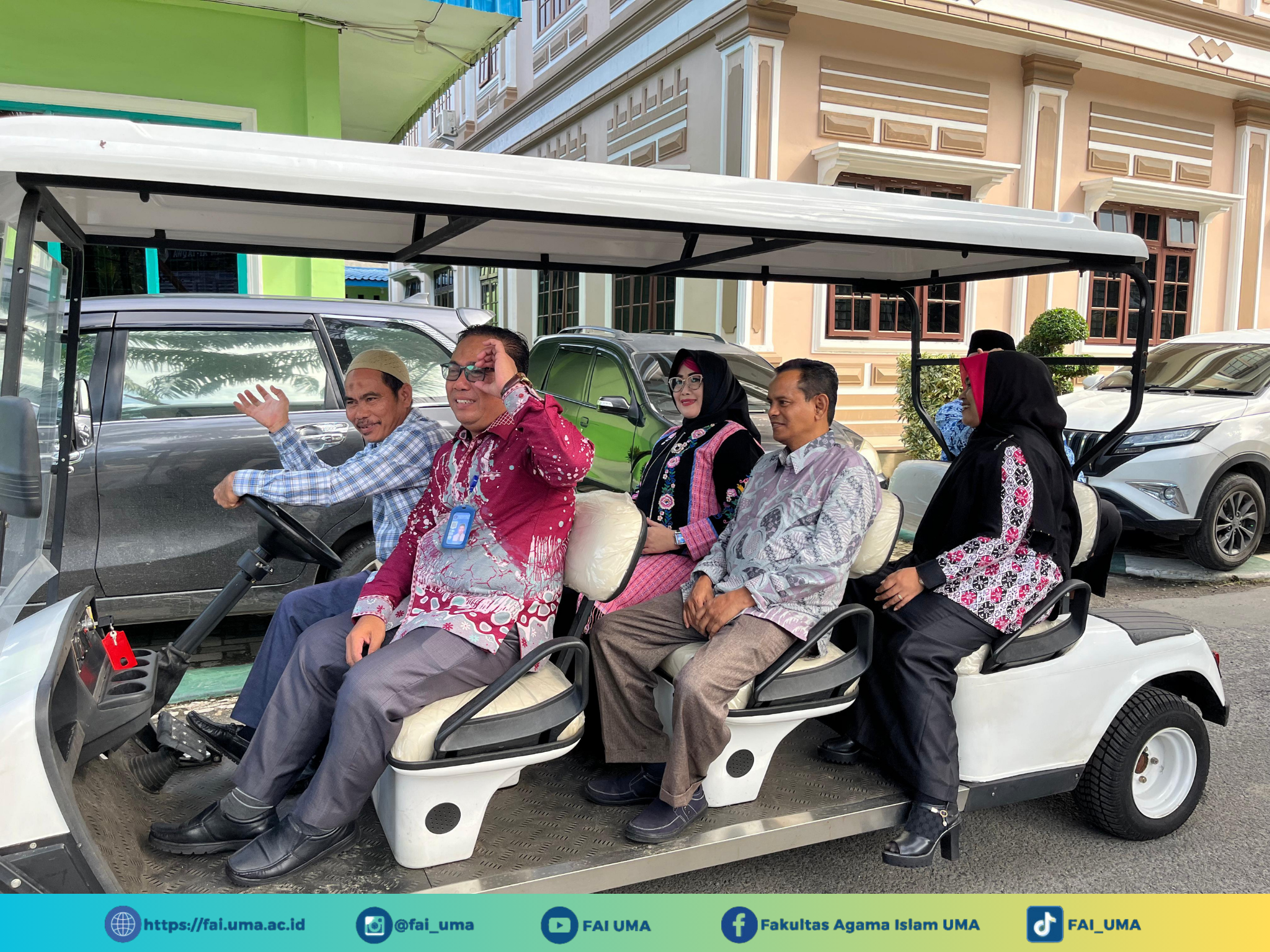 Asesor LAMDIK Keliling Kampus UMA