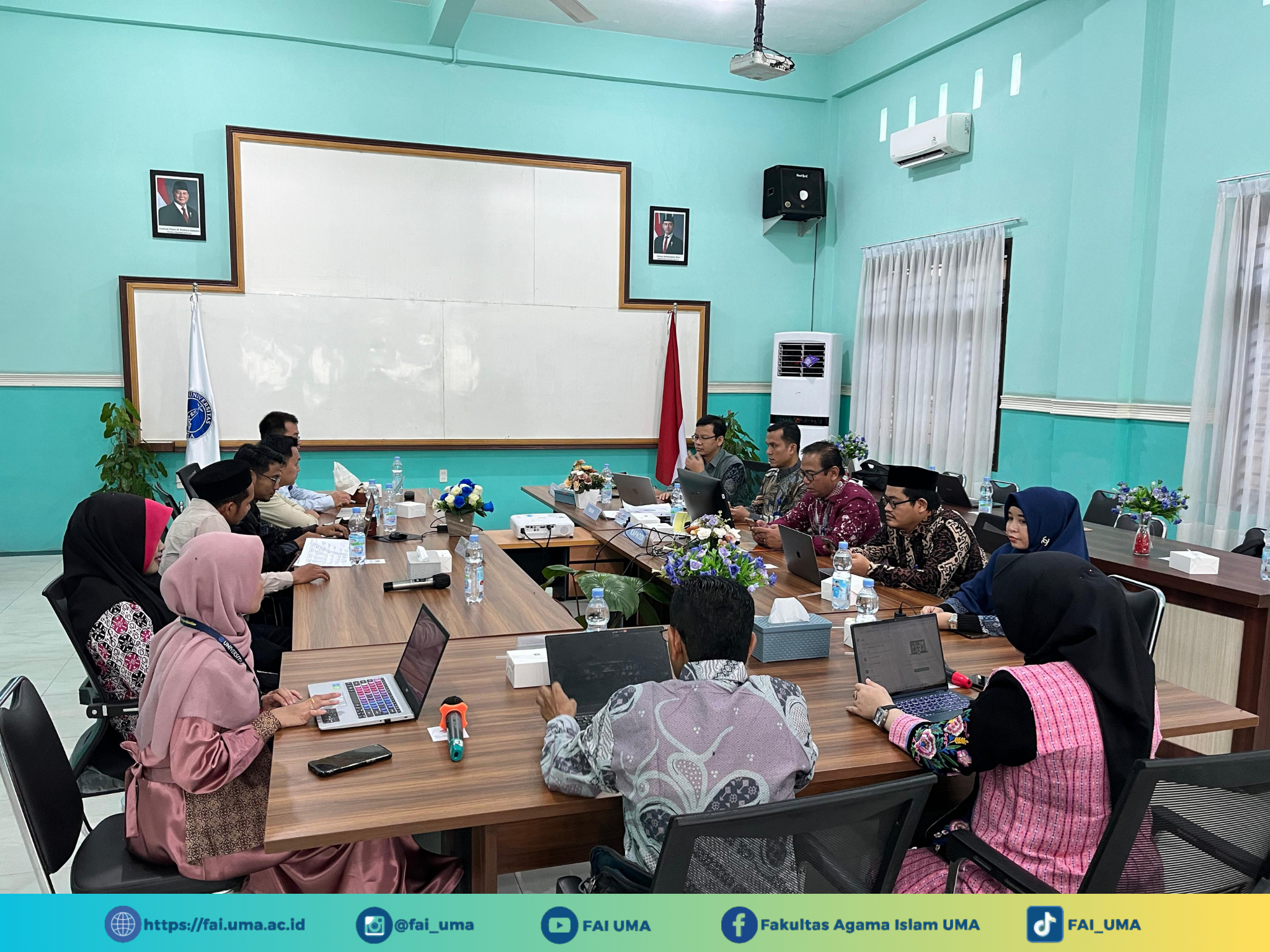 Kegiatan Hari Kedua Visitasi Asesmen Lapanagan Akreditasi Prodi PAI UMA