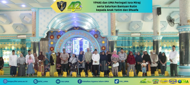 Berita YPHAS dan UMA Peringati Isra Miraj serta Salurkan Bantuan Rutin kepada Anak Yatim dan Dhuafa
