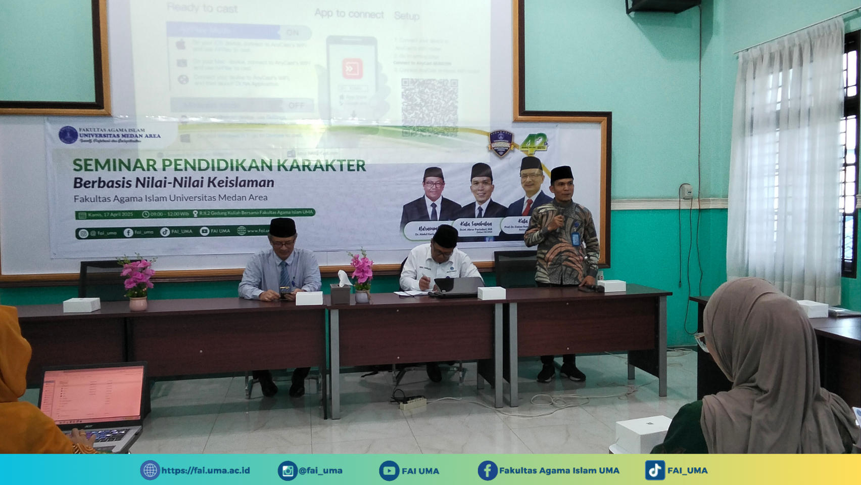 Kata Sambutan Dekan Kegiatan Seminar Pendidikan Islam Karakter Berbasis Nilai-Nilai Keislaman