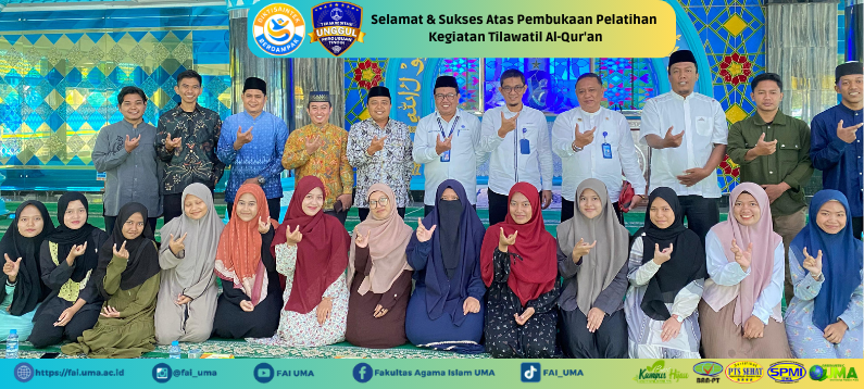 Selamat & Sukses Atas Pembukaan Pelatihan Kegiatan Tilawatil Al-Qur'an