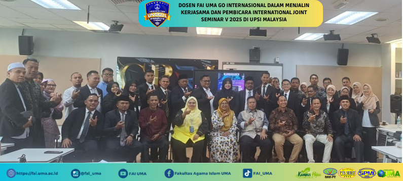 BERITA DOSEN FAI UMA GO INTERNASIONAL DALAM MENJALIN KERJASAMA DAN PEMBICARA INTERNATIONAL JOINT SEMINAR V 2025 DI UPSI MALAYSIA