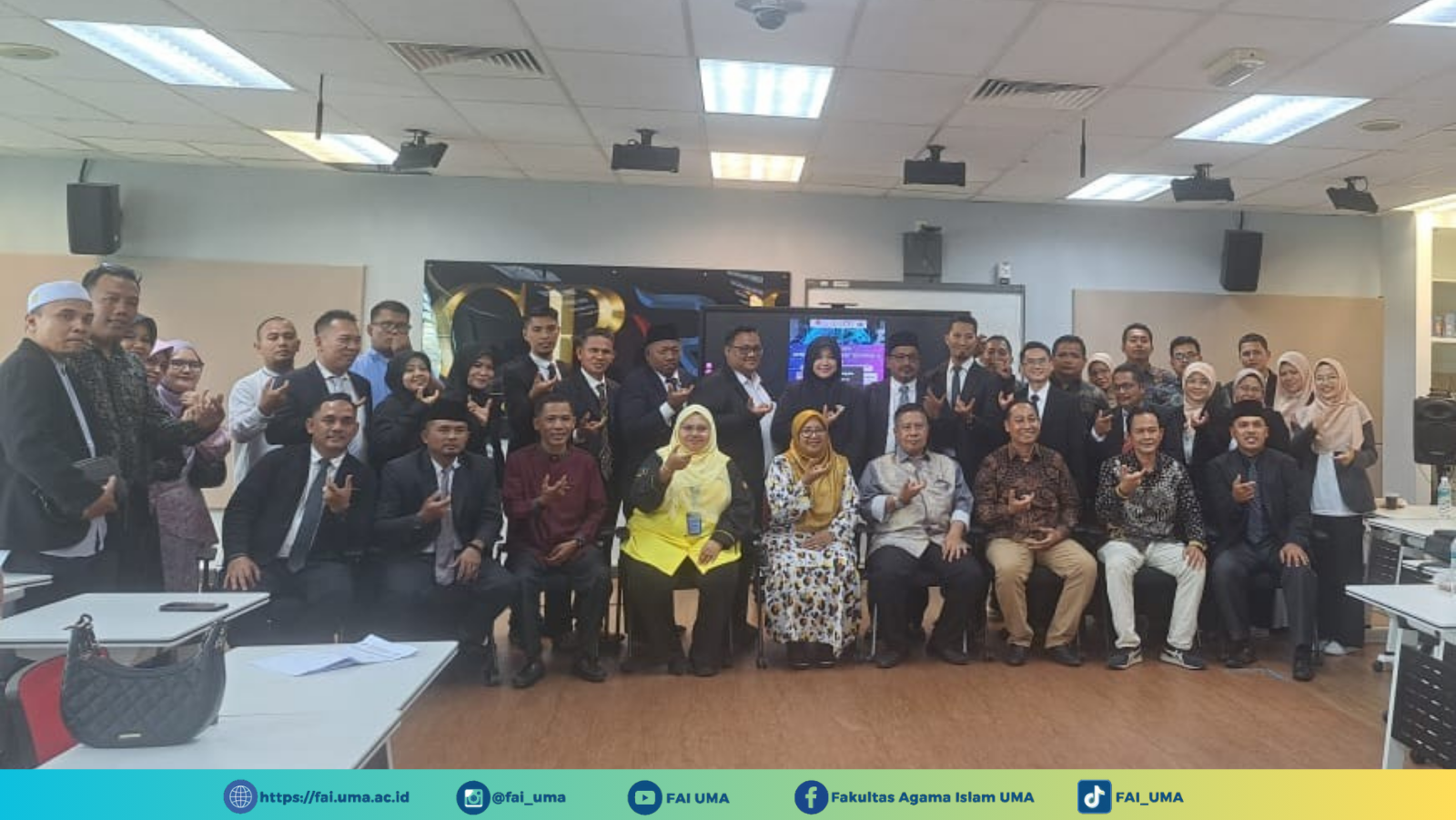 Foto Bersama NTERNATIONAL JOINT SEMINAR V 2025 DI UPSI MALAYSIA