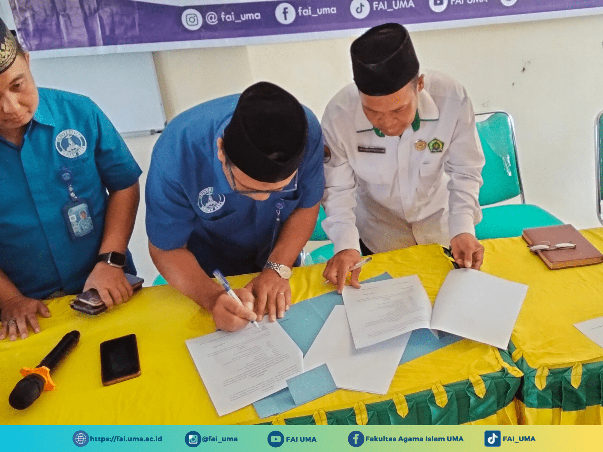 MoA Kegiatan Promosi FAI UMA Dalam Bentuk PKM Ke MAN Dairi Sinergi Tingkatkan Pendidikan Islam Berbasis Budaya Lokal-min