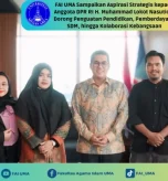 Berita FAI UMA Sampaikan Aspirasi Strategis kepada Anggota DPR RI H. Muhammad Lokot Nasution; Dorong Penguatan Pendidikan, Pemberdayaan SDM, hingga Kolaborasi Kebangsaan