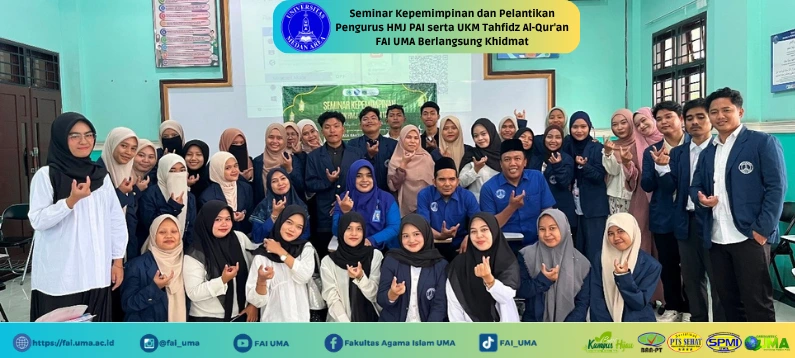 Berita Seminar Kepemimpinan dan Pelantikan Pengurus HMJ PAI serta UKM Tahfidz Al-Quran Fakultas Agama Islam Universitas Medan Area Berlangsung Khidmat Berita Seminar Kepemimpinan dan Pelantikan Pengurus HMJ PAI serta UKM Tahfidz Al-Quran Fakultas Agama Islam Universitas Medan Area Berlangsung Khidmat
