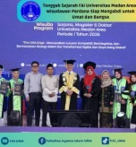 Berita Tonggak Sejarah FAI Universitas Medan Area Wisudawan Perdana Siap Mengabdi untuk Umat dan Bangsa (1)