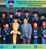 Berita Wisuda Periode I Tahun 2026 Rektor UMA Tekankan Lulusan Harus Mampu Hadapi Perubahan di Era Transformasi Digital